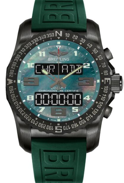 Review Breitling Cockpit B50 Replica Watch VB5010D3/L530-292S - Click Image to Close